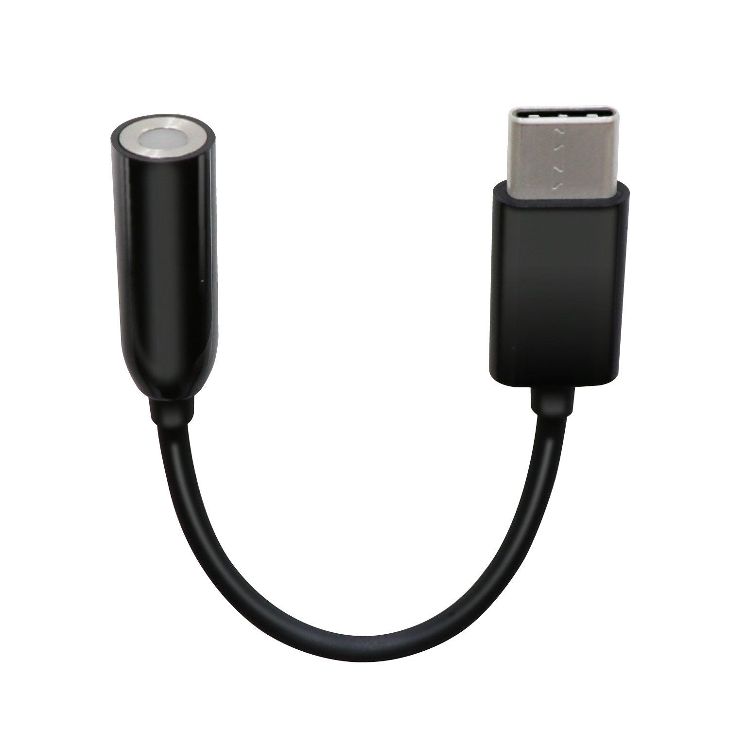 ELECOM Earphone Adapter Type-C USB-C to 3.5mm Headphone Jack Audio 4-Pole Not Compatible with iPhone 15 Series Black EHP-C35BK
