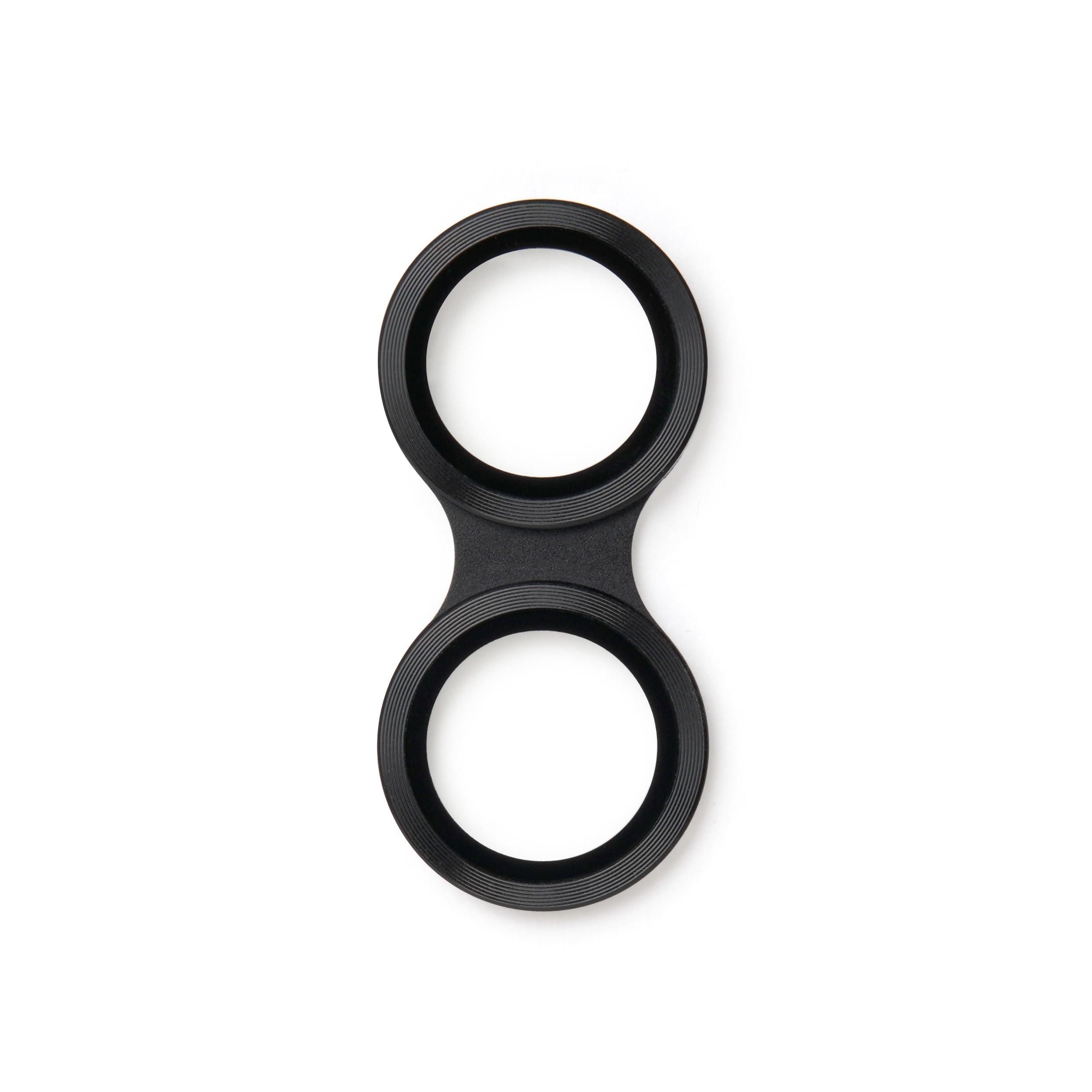 Kenko iPhone Accessories Smartphone Lens Protector for iPhone 16 / 16Plus Black Tempered Glass & Color Aluminum Frame Over 95% Light Transmission 9H Hardness Water & Oil Repellent Coating 804896