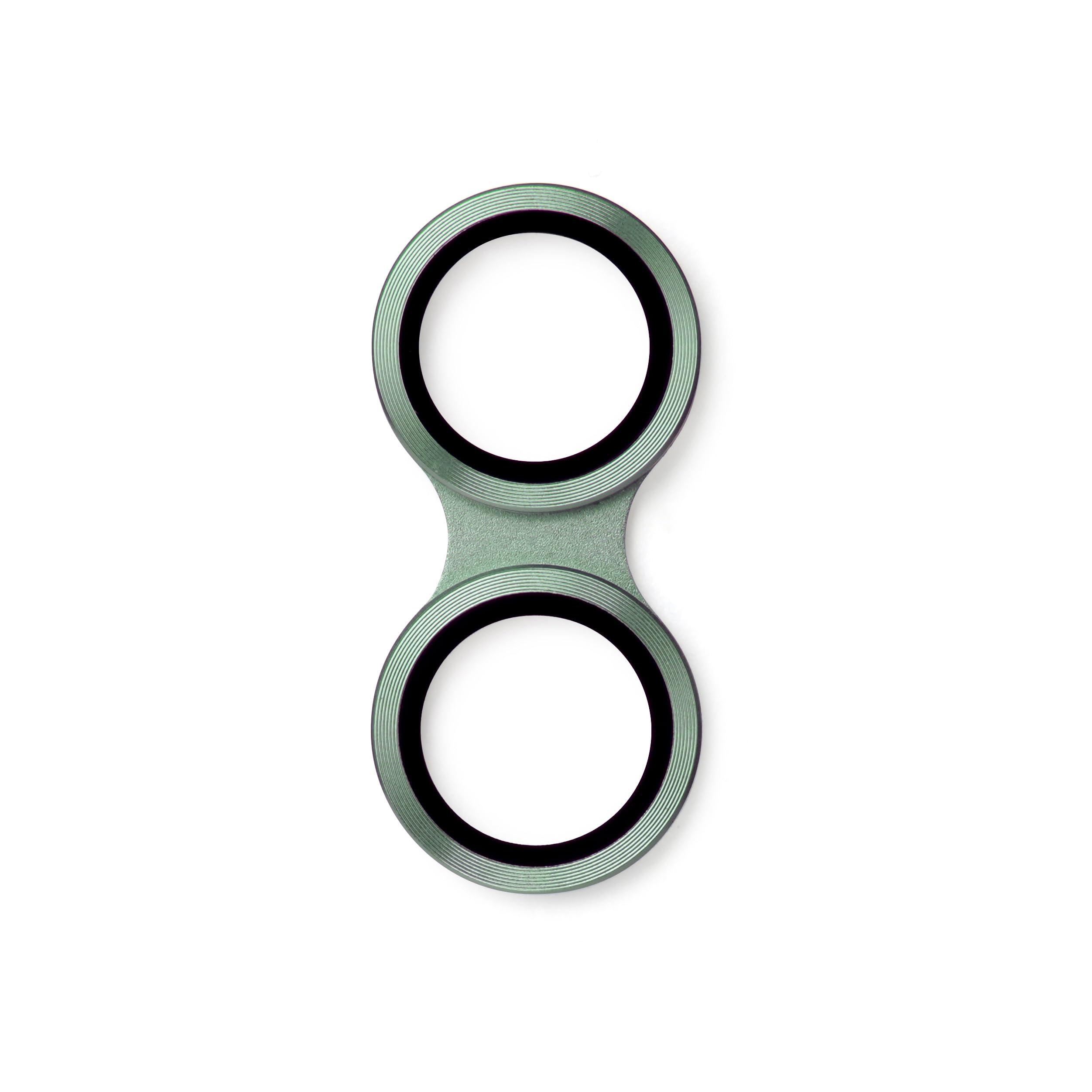 Kenko iPhone Accessories Smartphone Lens Protector for iPhone 16 / 16Plus Green Tempered Glass & Colored Aluminum Frame Transmittance 95% or More Hardness 9H Water-repellent and Oil-repellent Coating 802933