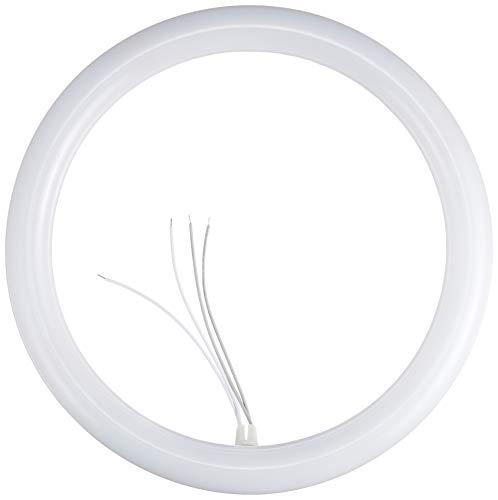 Tokyo Metal Industries LED Round Fluorescent Lamp 32W Equivalent AL-CT-18W-TM Daylight White 5000K