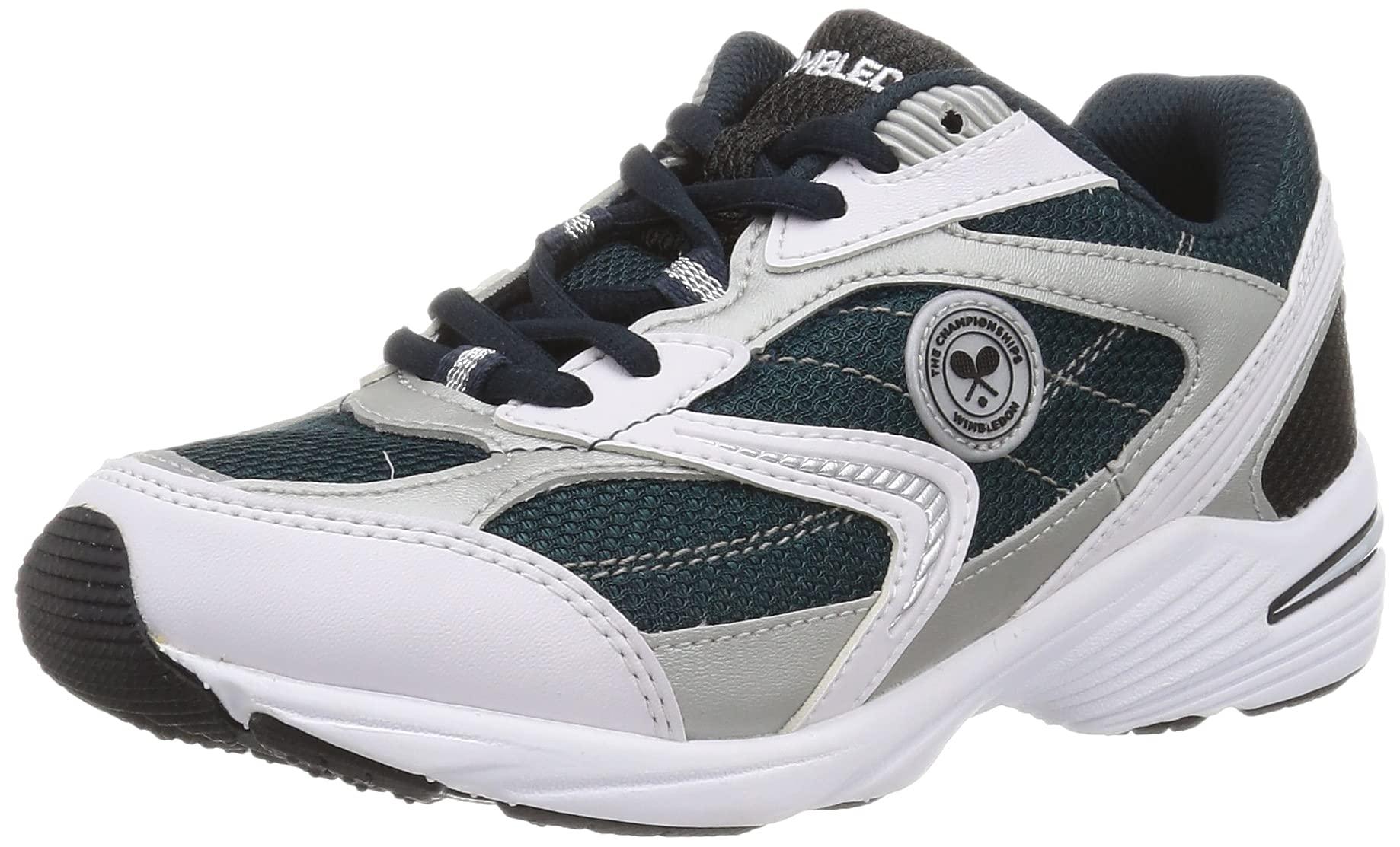 [Wimbledon] Sneakers Running School Shoes Waterproof Design WB 054WS Navy 23.5 cm 4E
