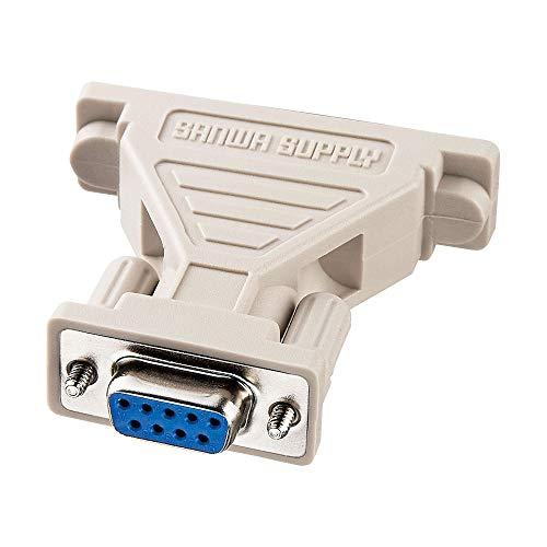 Sanwa Supply RS-232C Conversion Adapter (D-sub 9-pin Female to D-sub 25-pin Female) AD09-9F25FK