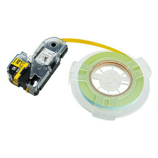 King Jim Tepla PRO Tape Cartridge Refill EX Long (Compatible Model: SR-R7900P) 12mm Yellow Label/Black Text Length 45m SC12Y-EXR