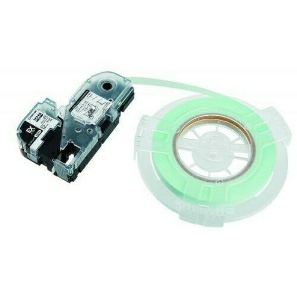 King Jim Tepla PRO Tape Cartridge Refill EX Long (Compatible Model: SR-R7900P) 12mm White Label/Black Text Length 45m SS12K-EXR