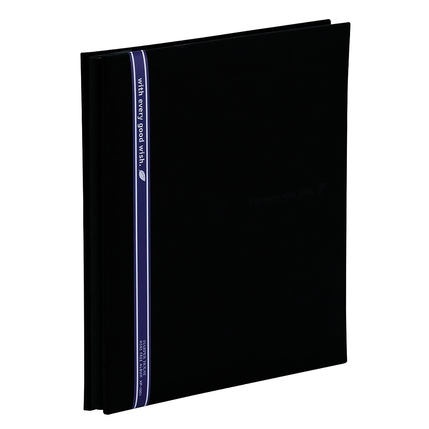 SEKISEI Album Free Harper House Mini Free Album Black Mount 20 Pages Pages 11-20 Fabric Black XP-1001