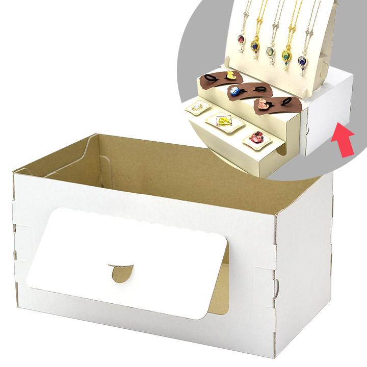 Taka Brand Display 44-5809 Original Works Sales Support Stand, Assembly Type, 3 Pieces, White