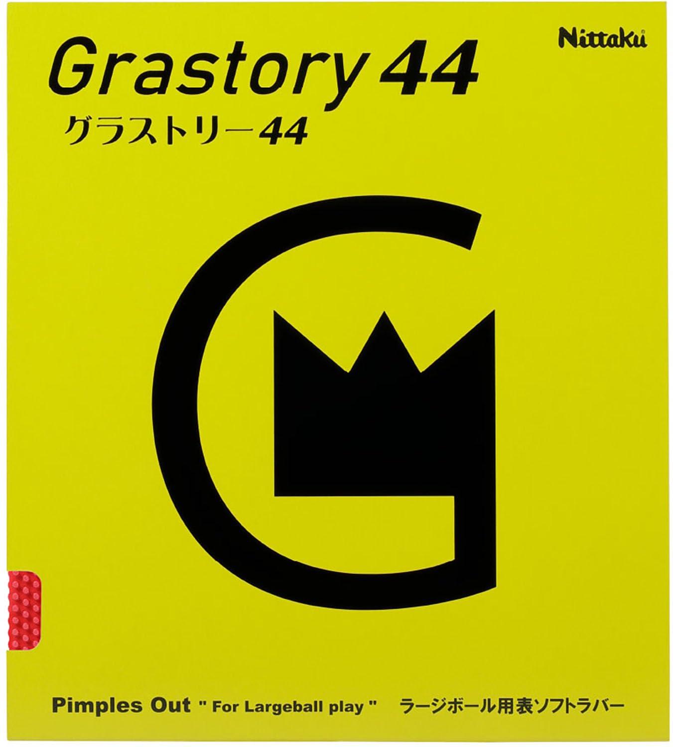 Nittaku Table Tennis Large Ball Rubber Glastry 44 Large Ball Red (20) Extra Thick NR8596