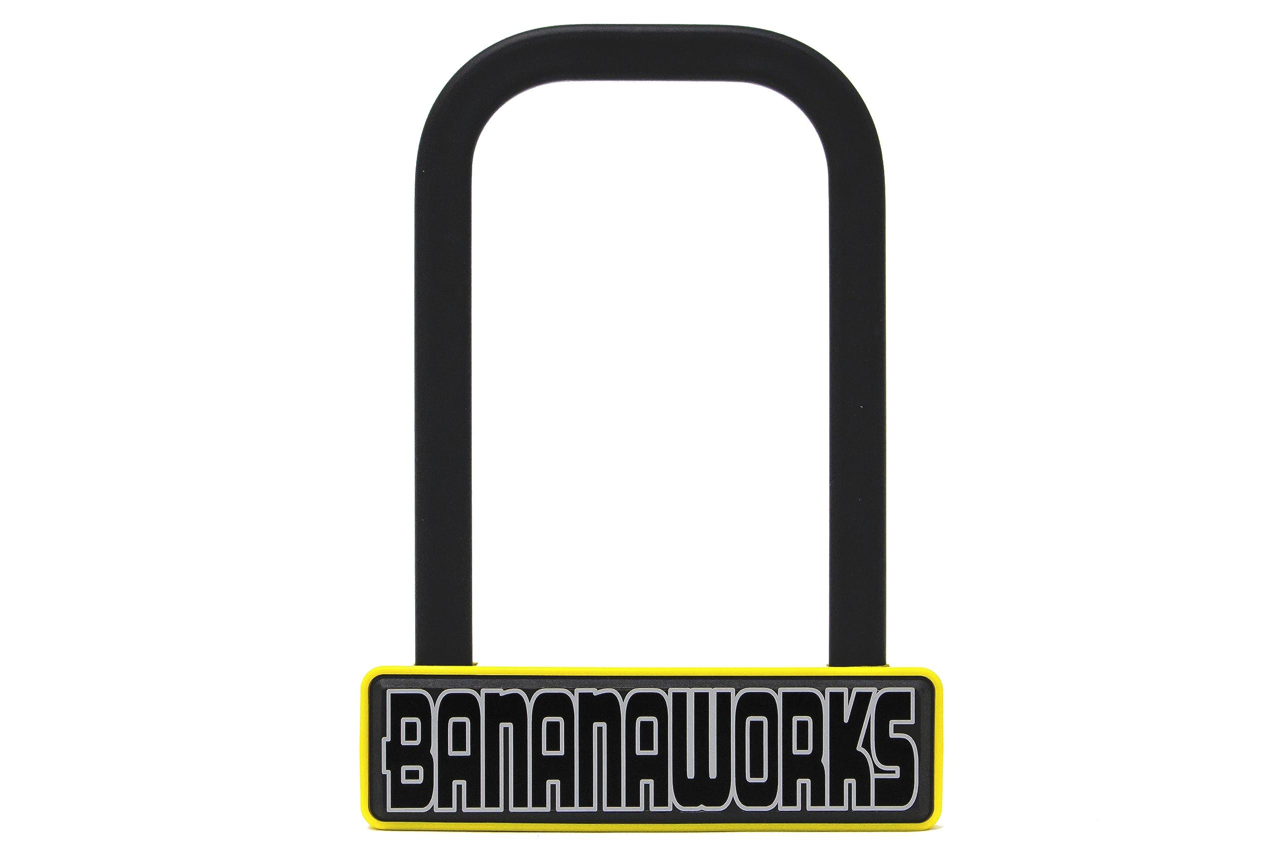 Banana Works HANDYLOCK-U U-Shaped Lock (Yellow)
