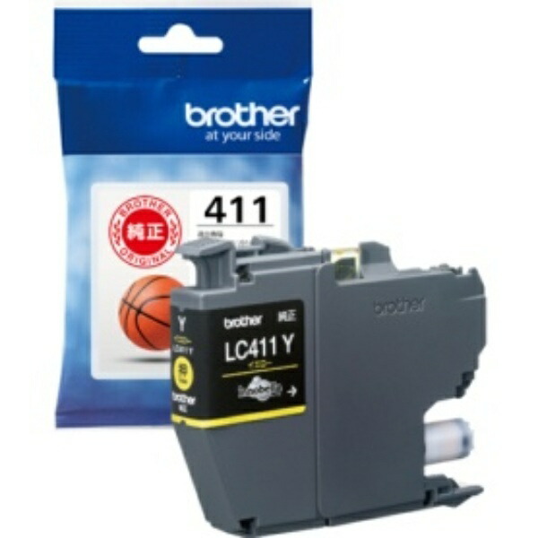 Brother Ink Cartridge Yellow LC411Y 1 piece