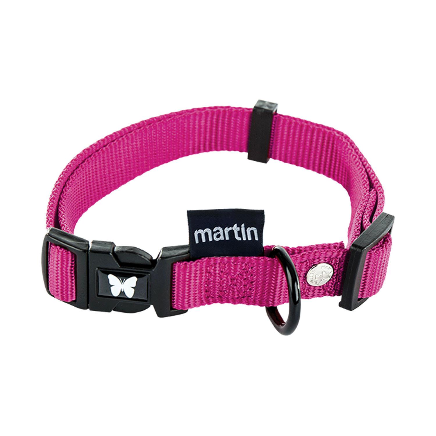 martin nylon collar M rose