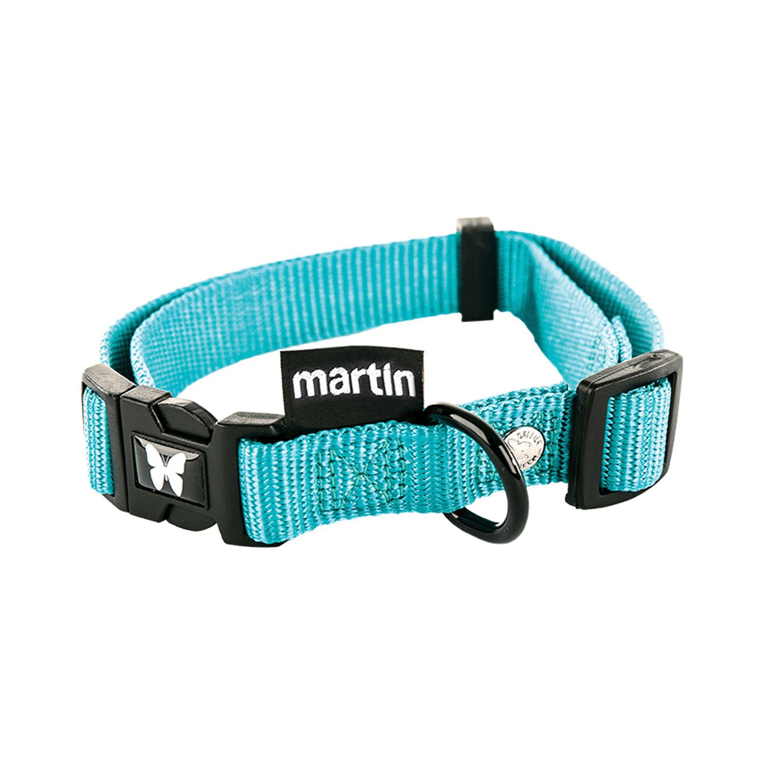 martin nylon collar M turquoise