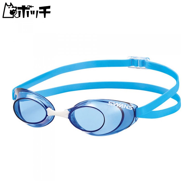 SWANS Japanese-made Swimming Goggles Sniper SR-10N NAV Navy Racing Non-Cushion 12 years old to adult size FINA certified