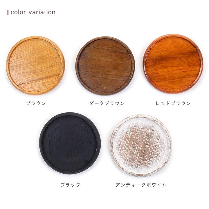 Embroidery Accessory Hardware Wooden Frame Brooch Round 5.5cm With Copper Plate