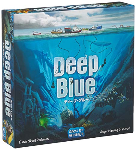 Hobby Japan Deep Blue Japanese Edition (2-5 players, 45 minutes, ages 8+) Board Game