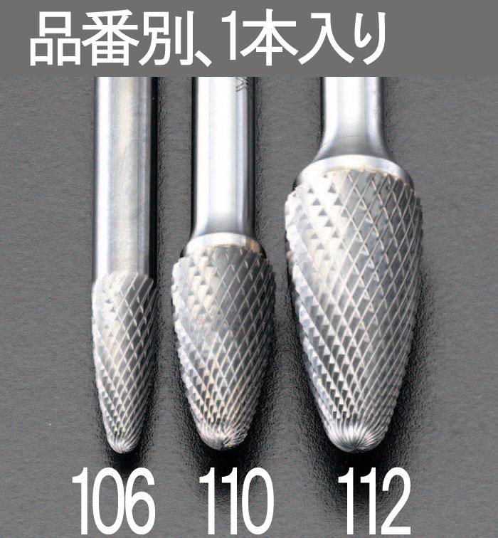 ESCO 12x25mm/6mm Shank Carbide Cutter (for Stainless Steel) EA819JE-112