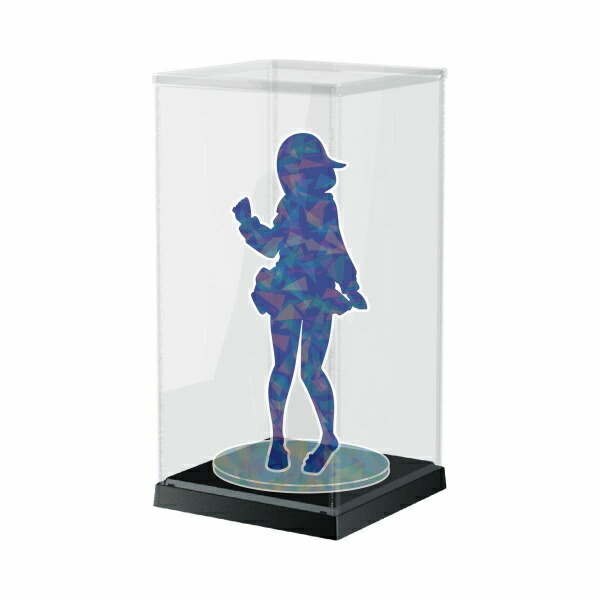 Hobby Base Premium Parts Collection Model Cover Plus High Small Base Color Black PVC W15×D15×H29cm (Internal Dimensions) K101BK Display Case