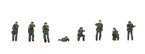 Tomytec 1/144 Geo-Collection Combat Series DCMA02 Infantry Set B Pre-painted Plastic Model Kit 318132