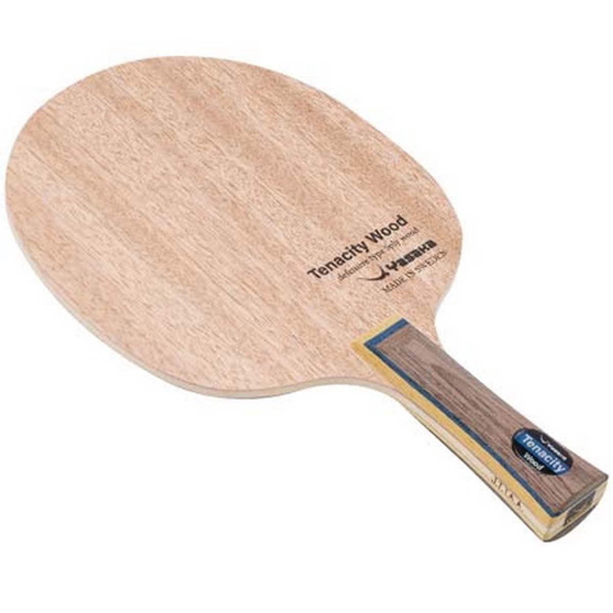 YASAKA Table Tennis Racket TENACITY WOOD Shakehand Racket Cut-type Flare (FLA) Defensive J.T.T.A. Approved YR207
