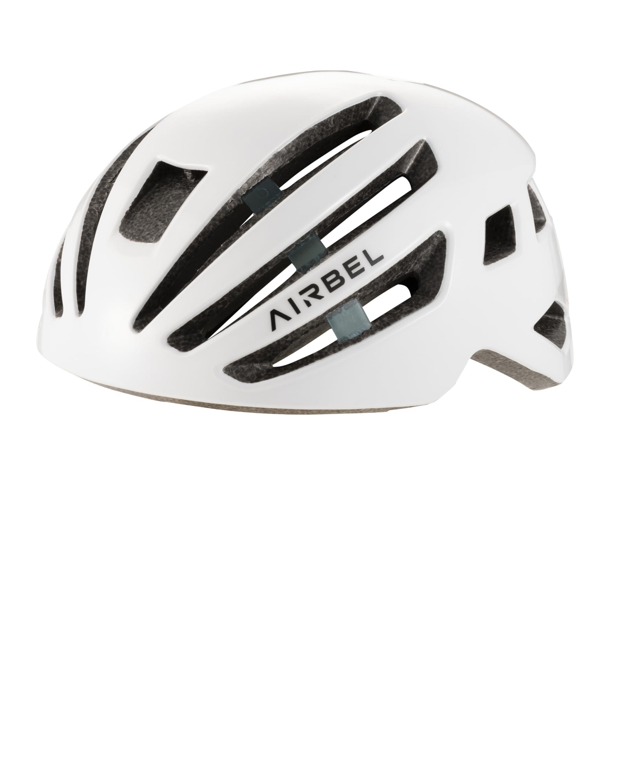 TANIZAWA. Bicycle Helmet V002 AIRBEL Lightweight SG Standard High Ventilation Cycling Helmet for Cross Bikes Unisex City Riding Commuting Head Circumference 54-60cm White