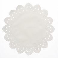 SWAN Lace Paper Round No. 12 White 1 Bag