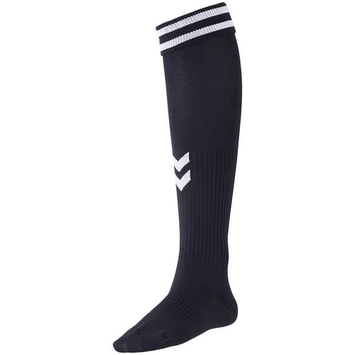 [hummel] Unisex Junior Game Stockings 9010 Soccer Wear Black × White 16-18cm