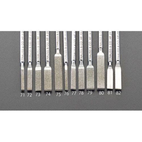 3.2 x 1.1 x 50mm Diamond File (Flat, Short, #140)