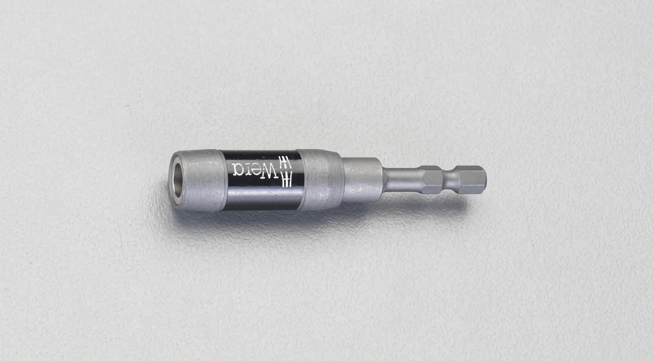 1/4" Hex/75mm Bit Holder (Impact Wrench Type, with Magnetic Tip)