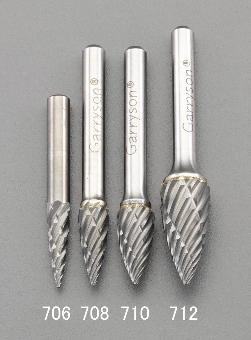 ESCO (High-Speed Steel) 6x16mm/6mm Shank Carbide Cutter (for Iron & Cast Iron) EA819JF-706