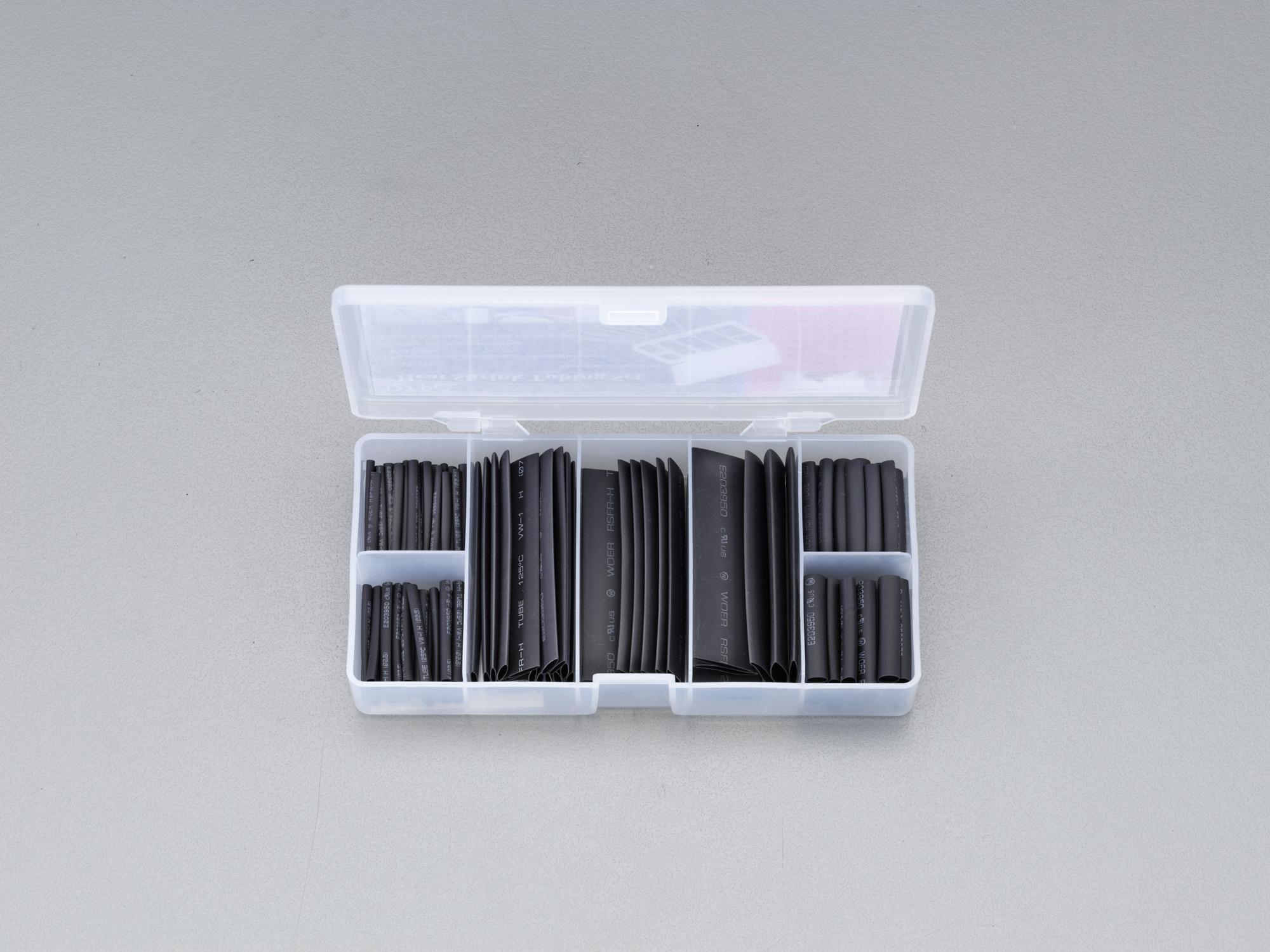 Heat Shrink Tubing Set (Black/127 Pieces) EA944BH-2