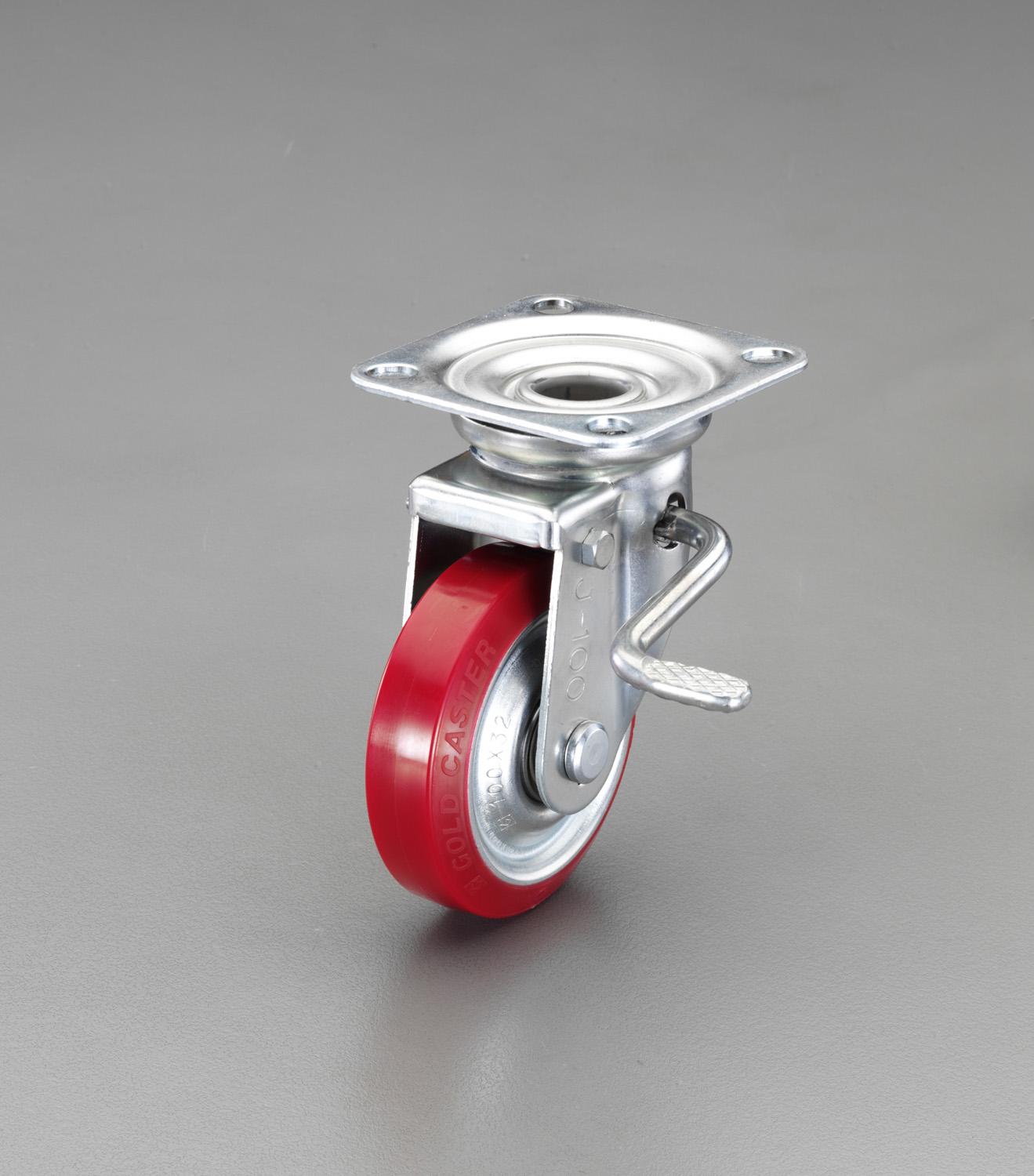 75mm casters (swivel casters with brakes)