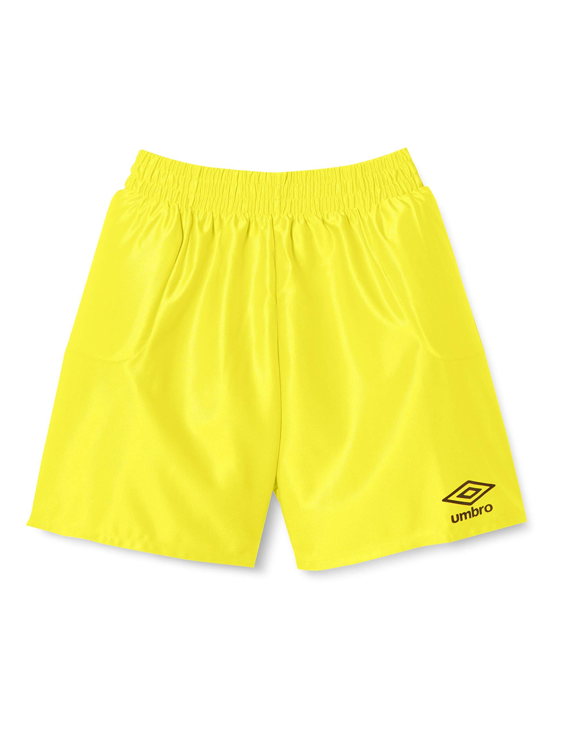 [Umbro] Shorts for Goalkeepers  Soccer/Futsal  Moisture-Wicking Quick-Dry Dry Kids Junior Unisex YEL 160