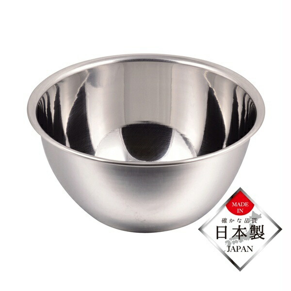Pearl Metal Deep Stainless Steel Bowl 21cm Made in Japan HB-1647