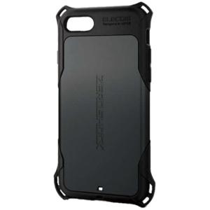 ELECOM iPhone SE (2nd/3rd Generation) / 8 / 7 Case Shockproof Corner Air Cushion ZEROSHOCK Black PM-A22SZEROBK