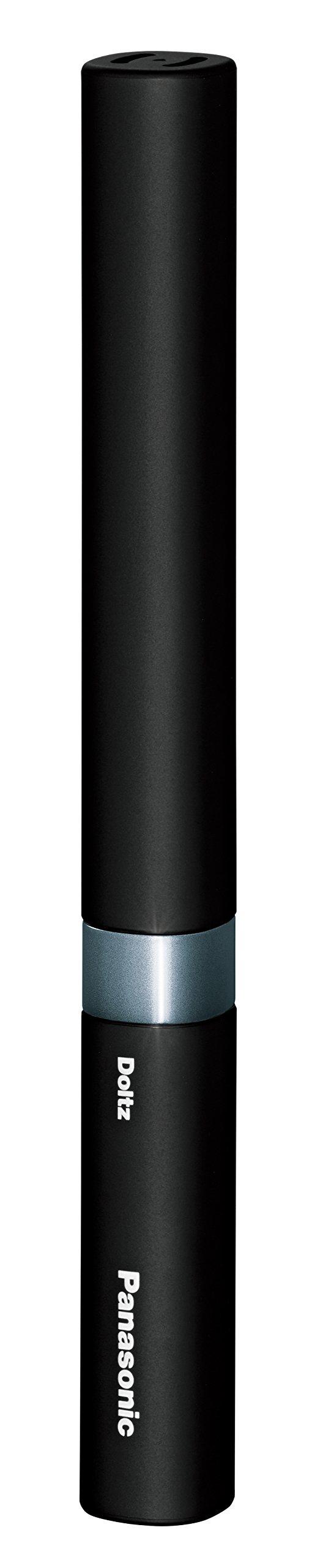 Panasonic Electric Toothbrush Pocket Dolts Ultra-Fine Bristle Type Black EW-DS42-K