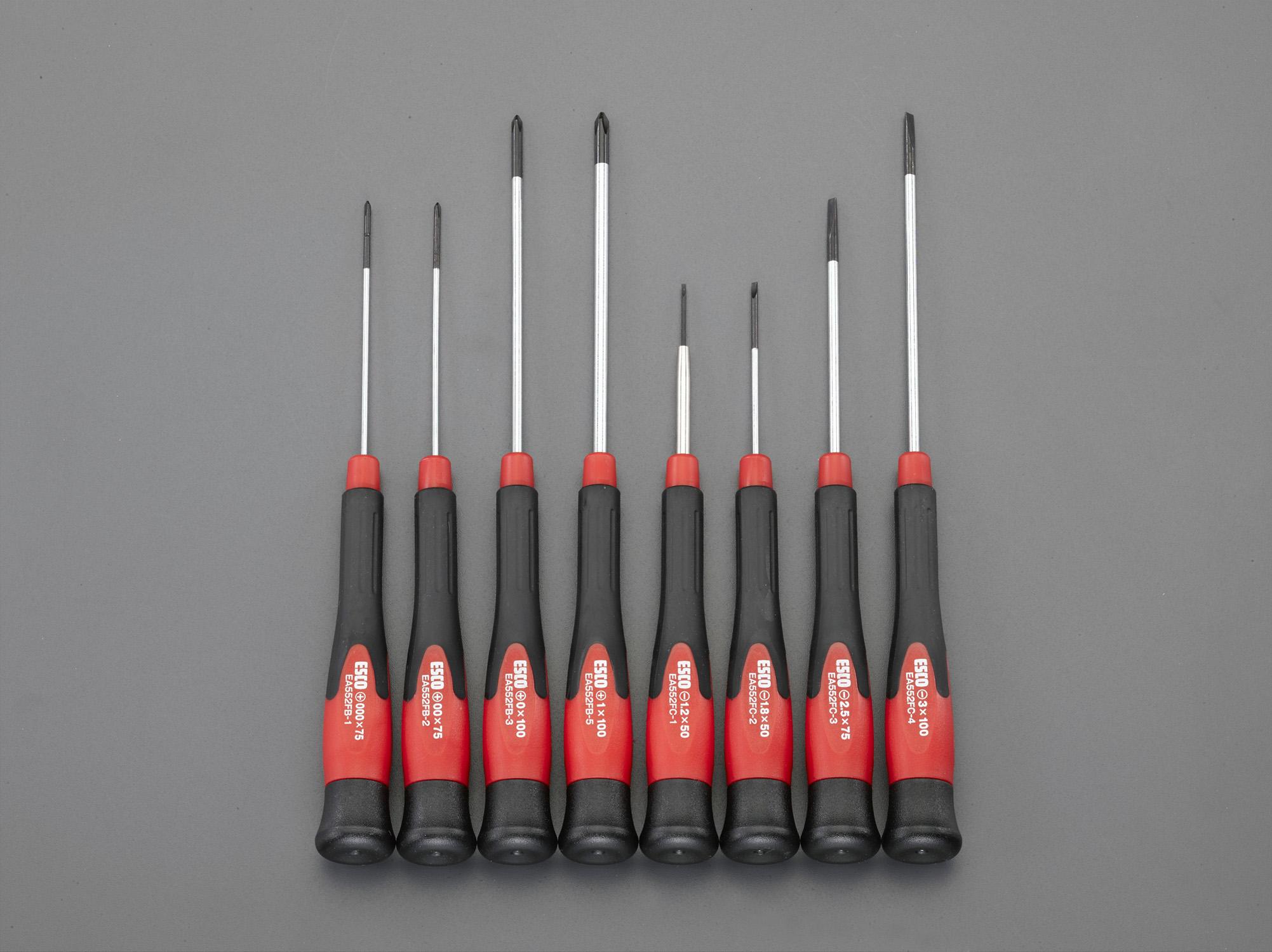 ESCO Precision Screwdriver Set EA552FC-100