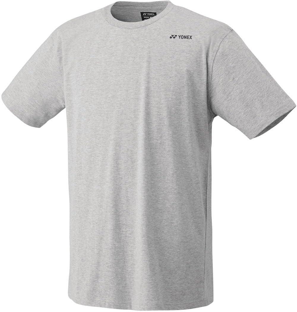 [Yonex] Short-Sleeve Shirt Uni T-Shirt Gray Moku (275) M