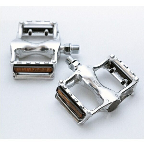 MKS (Mikasima Seisakusho) Bicycle Pedal Seahorse Silver