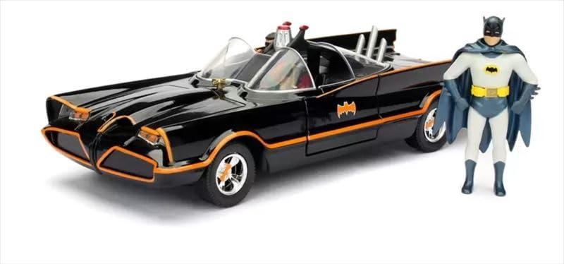 Batmobile with Figure 1/24 Scale Diecast Miniature First Generation Batmobile