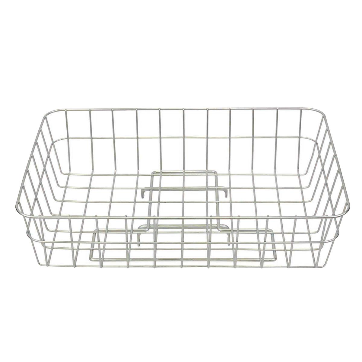 SHOWA INDUSTRIES Bicycle Front Basket Wire Basket L (Width 465) B501 Chrome Plated BRLA-B501 ZW Dedicated Mount Sold Separately