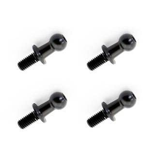 Duralumin φ4.8 Ball Bearing (4 pcs) L=6mm × N=6mm Black