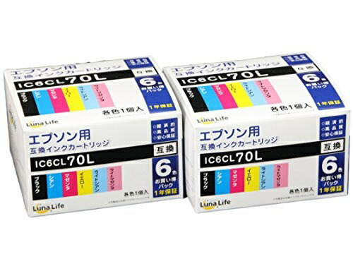 World Business Supply Luna Life Compatible Ink Cartridges for Epson IC6CL70L 6-Pack × 2 Value Set
