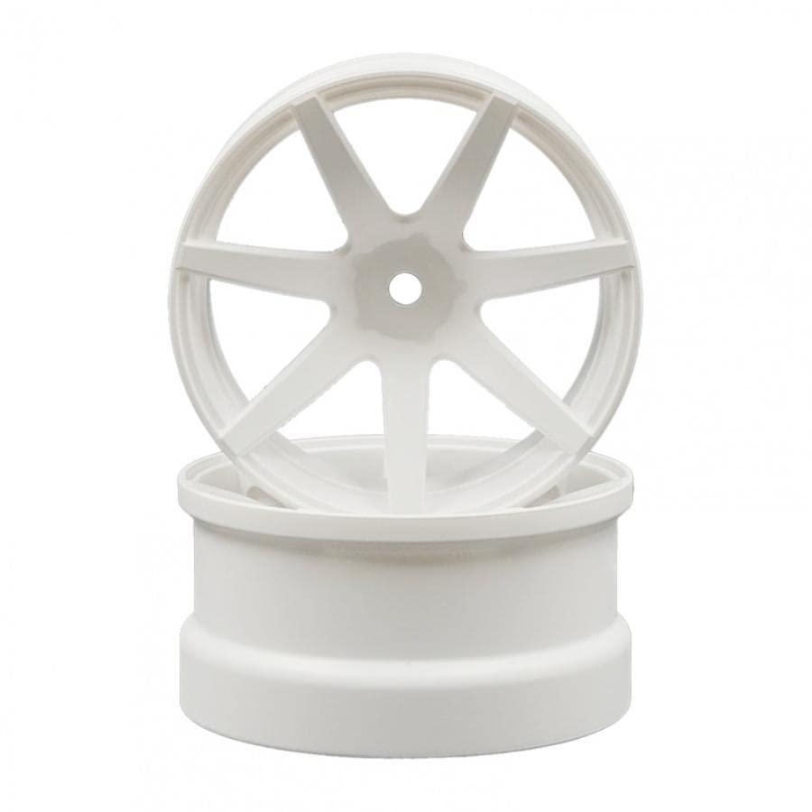Competition Wheels JD7 (Matte White/Offset 8) 2-Piece Set