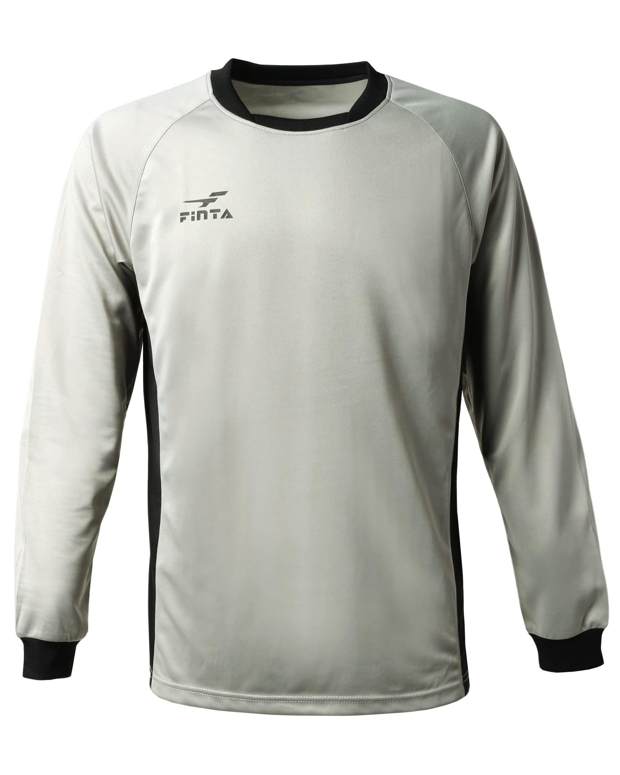 [FINTA] FINTA Soccer Futsal Junior Jr Goalkeeper Shirt FT3025 (0200) Gray 160