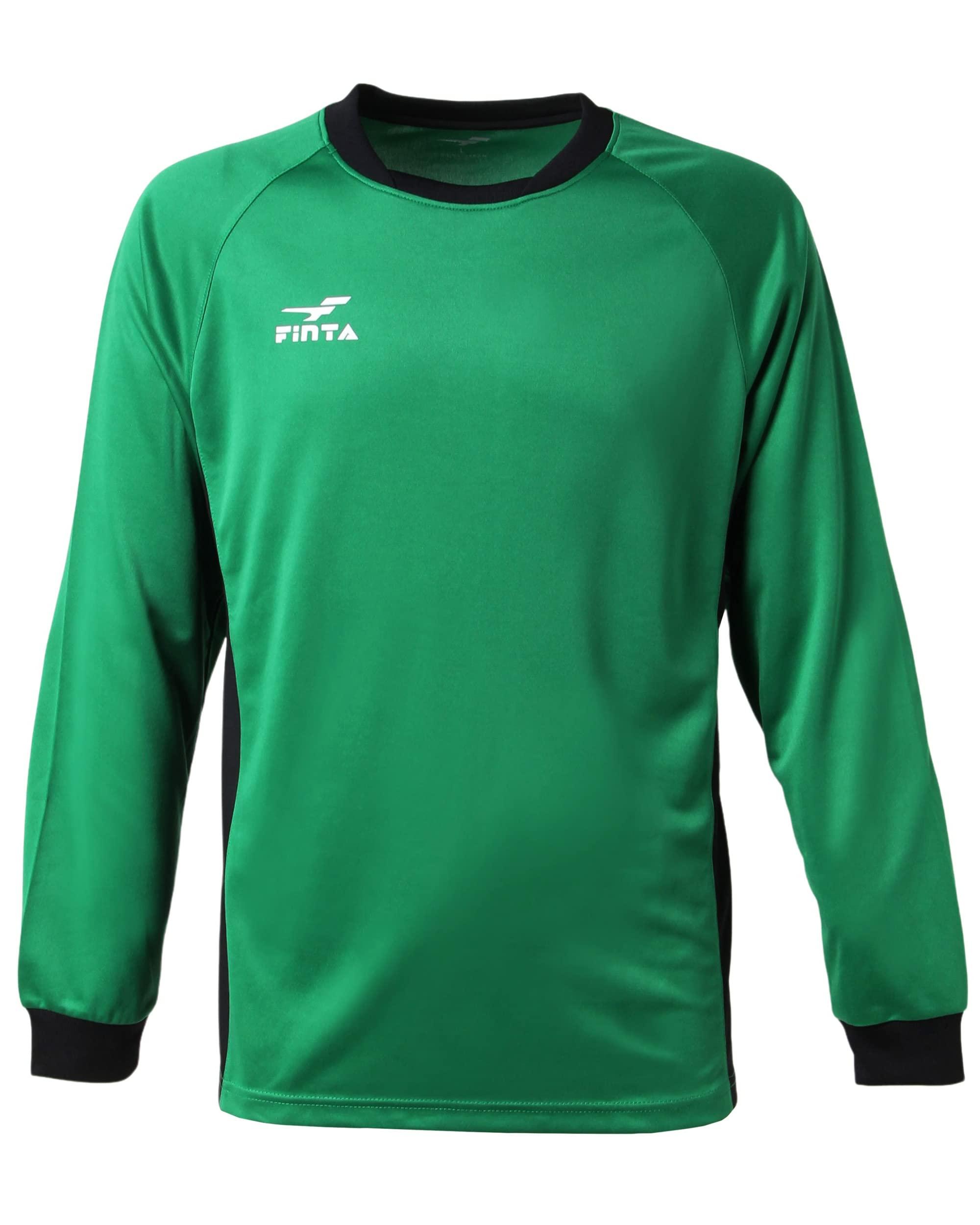[FINTA] FINTA Soccer Futsal Junior Jr Goalkeeper Shirt FT3025 (3100) Green 140