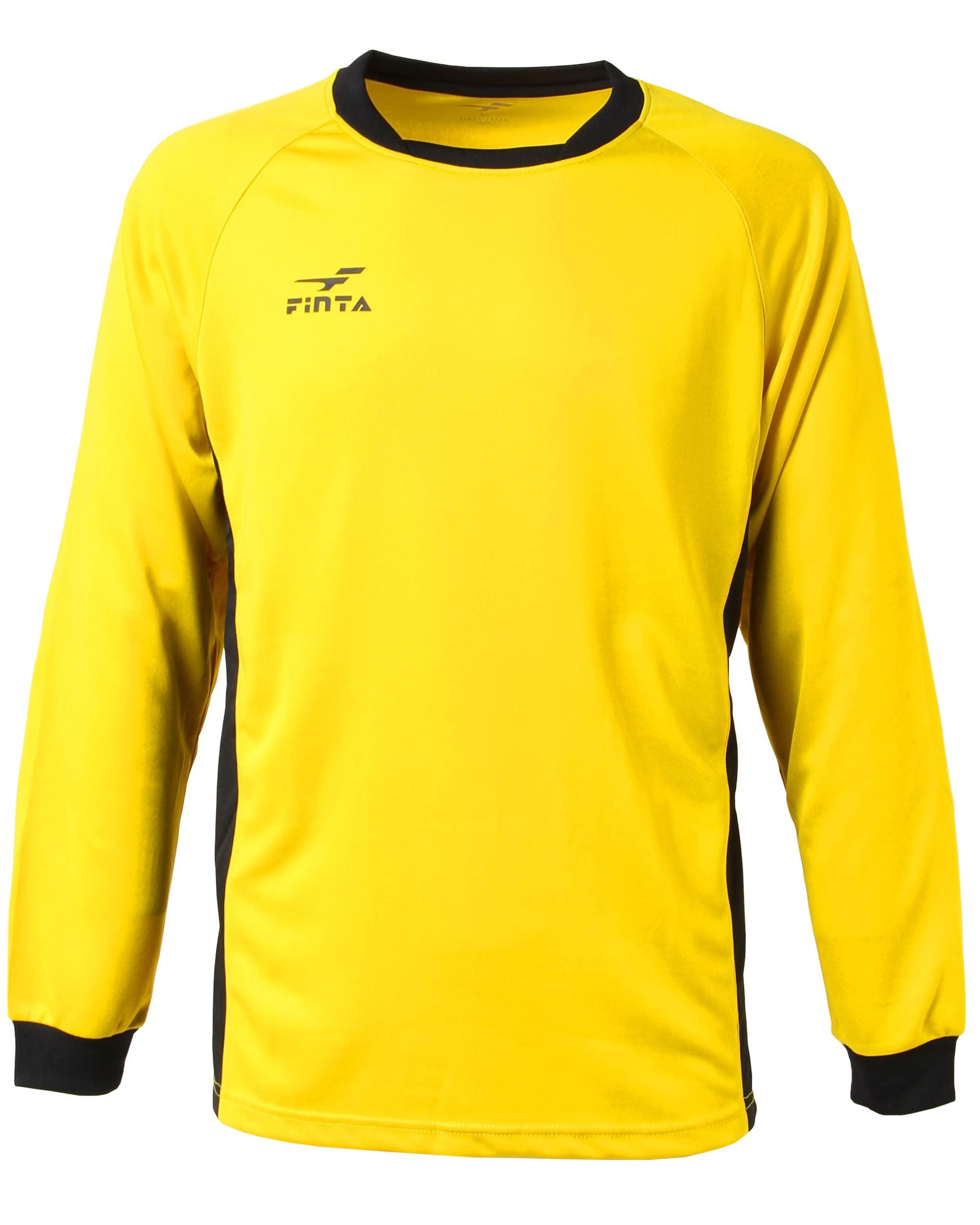 [FINTA] FINTA Soccer Futsal Junior Jr Goalkeeper Shirt FT3025 (4100) Yellow 160