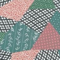 Heiko Wrapping Paper, Half-Size, High-Quality Paper, Kimono-Style Matching, 100 Sheets, 002305800