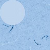 Heiko Wrapping Paper, Half-Size, High-Quality Paper, Fuji Blue, 100 Sheets, 002318300