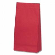 Shimojima Heiko Paper Bag Square Bottom Bag No.12 Unbleached Kraft Red 18x10.5x35cm 100 Sheets 004053200