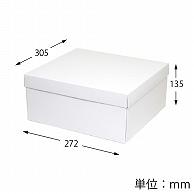 Heyko Box Plain White Box for Bags B 27.2x30.5x13.5cm 10 Sheets