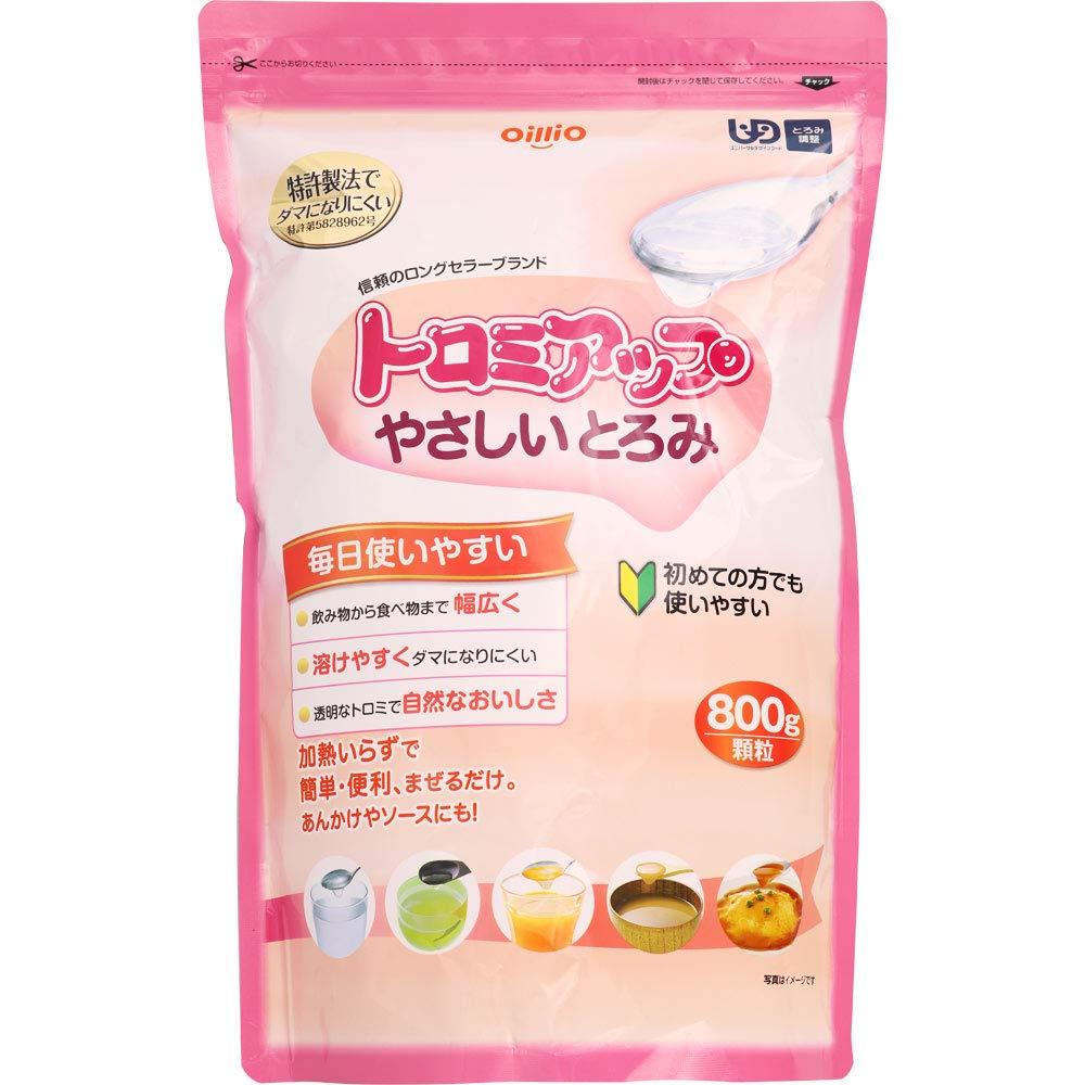 Nisshin Oillio Thickener Up Gentle Thickener 800g Thickening Agent for Caregiving Resists Clumping